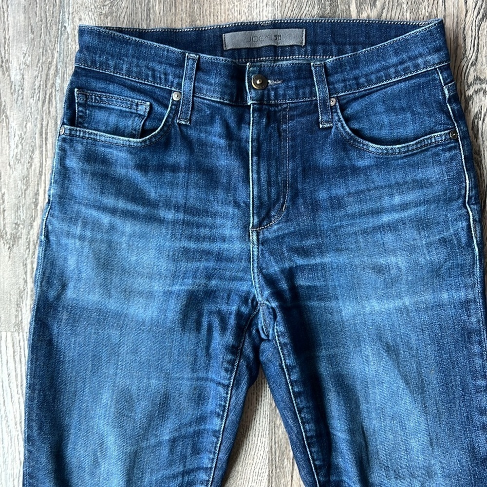 Joes Jeans Blue Dark Wash High Rise Skinny Cotton Jeans Size 29 - Picture 6 of 12